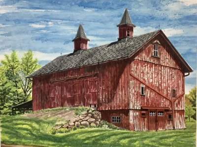 Barn painting