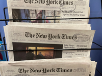 Photo of copies of The New York Times