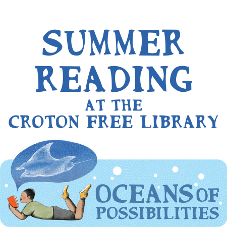 Summer Reading logo with whale