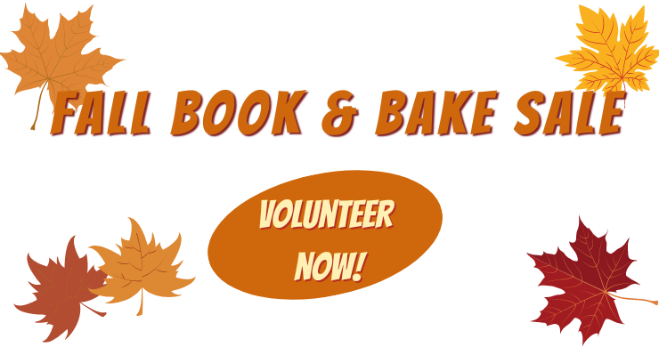 Fall Book & Bake volunteers