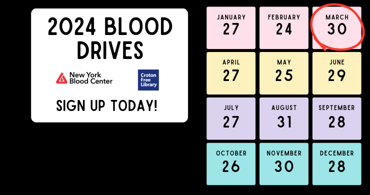 March 30 blood drive