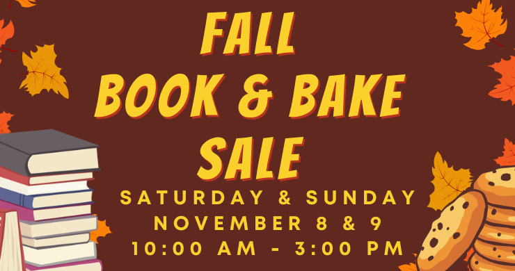 Fall Book & Bake Sale