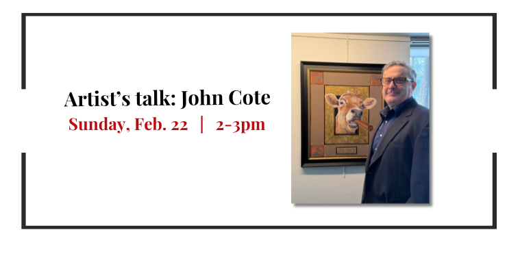 Artist's talk: John Cote